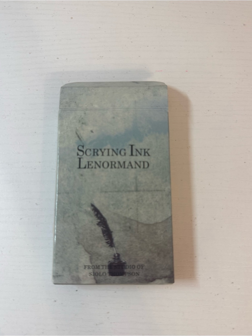 Scrying Ink Lenormand Card Deck — Gray